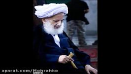 آیت الله مجتهدی  نماز نهر آب