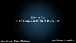 3 Ways to Fix This device cannot start