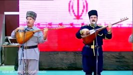 اجرای آذربایجانی عاشیقهای ایران در فستیوال folklor Aşiq