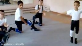 کلاس آموزشی رقص کودکان آذربایجانی Azerbaijan dance