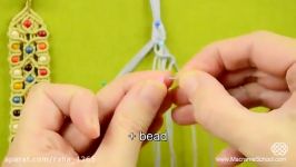 Beaded Bracelet Tutorial  Macrame School