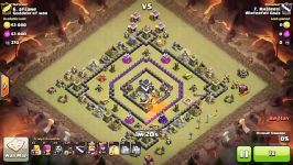 Clash of Clans  TH9  Full Hog  War 121 vs Goddess of