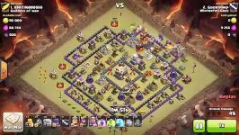 Clash of Clans  Town Hall 11 3 star GoWiWi  War 121