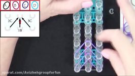 Feather Bracelet Instructions for the Rainbow Loom