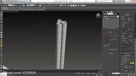 آموزش 3DS MAX  ساختن طناب استفاده Path Deform