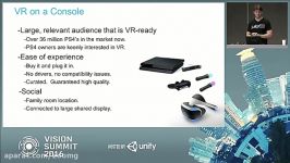 ARVR Vision Summit هدست واقعیت مجازی پلی استیشن VR