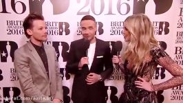 One Direction backstage at The BRITs l The BRIT ...