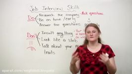 Job Interview Skills – DOs and DONTs