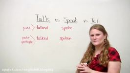 TALK SPEAK TELL – What’s the difference