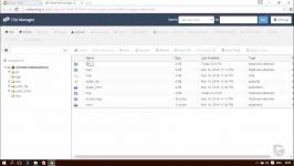 آموزش Cpanel  قسمت پنجم آموزش File Manager بخش 1