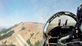 Amazing Extreme Low Flying FA 18 Hornet