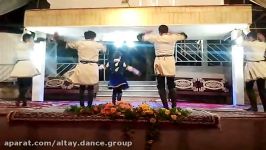 رقص آذربایجانی.ذاکری.گروه آلتای.سرعین  علی فرشچی