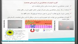 کاربرد نانوذرات مغناطیسی در دارورسانی مهندس احمد پور 3