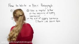 How to write a basic paragraph