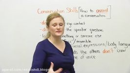 Conversation Skills – How to avoid a conversation