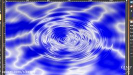 GIMP18 Electrifying swirly water   Water drop wallpaper