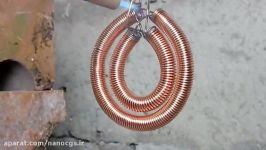 Fire Nano Coating an Advanced Copper Coil