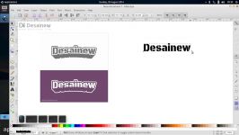 Inkscape4 How to Create 3D Text Effect in Inkscape