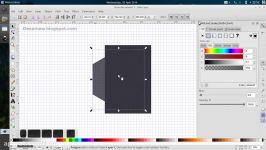 Inkscape۷ Awesome Hexagon Vector Design Tutorial in Ink