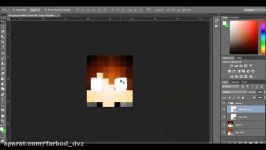 minecraft speedart Farbod Crafter me XD دومین اسپیدآرت