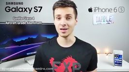 مقایسه samsung galaxy s7 edge iphone 6s بامیرو