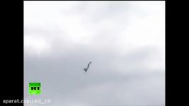 Russian Air force MAKS Airshow Su 30 and PAK FA T 50 ..