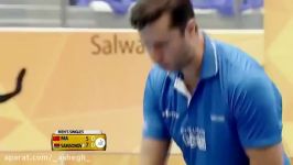 مسابقه 14 پینگ پنگ Ma Long vs Vladimir Samsono Tokic