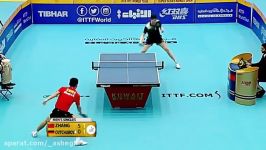 مسابقه 14 پینگ پنگ Zhang Jike vs Dimitrij Ovtcharov