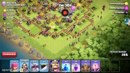 حمله 999 ویزارد به نفر اول جهان در Clash Of Clans