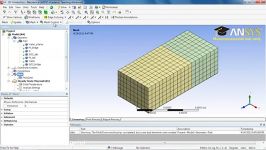 ANSYS Meshing  3D Conduction