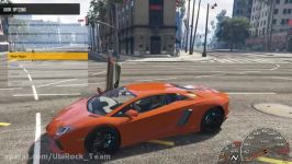 ویدئوی ماشین Lamborghini Aventador بازی GTA V