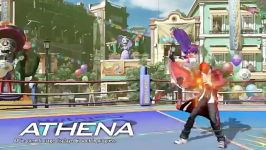 تریلر نهم The King of Fighters XIV  معرفی Athena