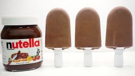 بستنی نوتلاخوشمزه راحت. Nutella icecream