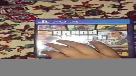 انباکسینگ بازی ps4 بازی GTA V