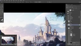 دانلود آموزش کامل Matte Painting ها برای فیلم ها ب...