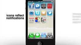 طرح مفهومی برای رابط کاربری iOS  آیکون داینامیک