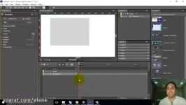 3 آموزش Adobe Edge Animation  آشنایی پنجره ها