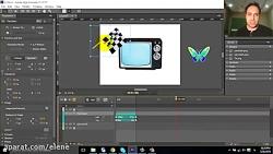 10 آموزش Adobe Edge Animation  ایزینگ 2