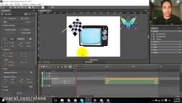 11 آموزش Adobe Edge Animation  اسکیل انیمیشن