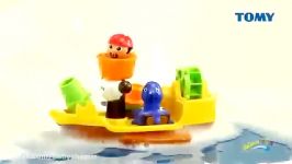 TOMY Pirate Ship Bath Toy E71602اسباب بازی حمام تامی