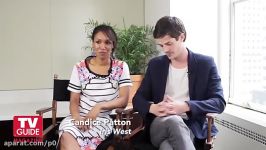 The Flashs Grant Gustin and Candice Patton