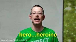 آموزش اصطلاحات انگلیسی141 hero vs heroine 