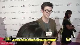 The Flash star Grant Gustin Barry Allen PaleyFest 2015