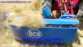 ویدیو دروگر بافه بند پشت تراکتوری BCS محصول ایتالیا