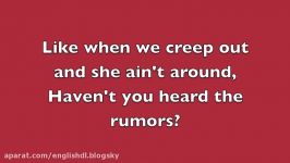 Adele  Rumour Has It زیرنویس انگلیسی