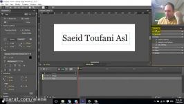 24 آموزش Adobe Edge Animation  اضافه کردن فونت