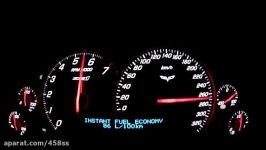 Chevrolet Corvette C6 ZR1 Acceleration 0 300 kmh