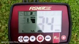 فلزیاب Fisher F44 در پارک