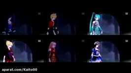 Project DIVA F Tengaku  Kaito Len Luka Meiko Mik