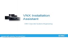 نصب راه اندازی استوریج EMC VNX استفاده VIA